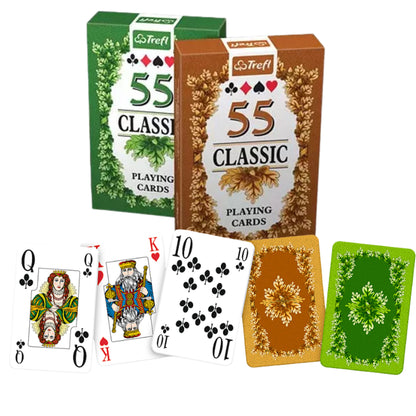 Hrací karty Classic 55 listů – Trefl