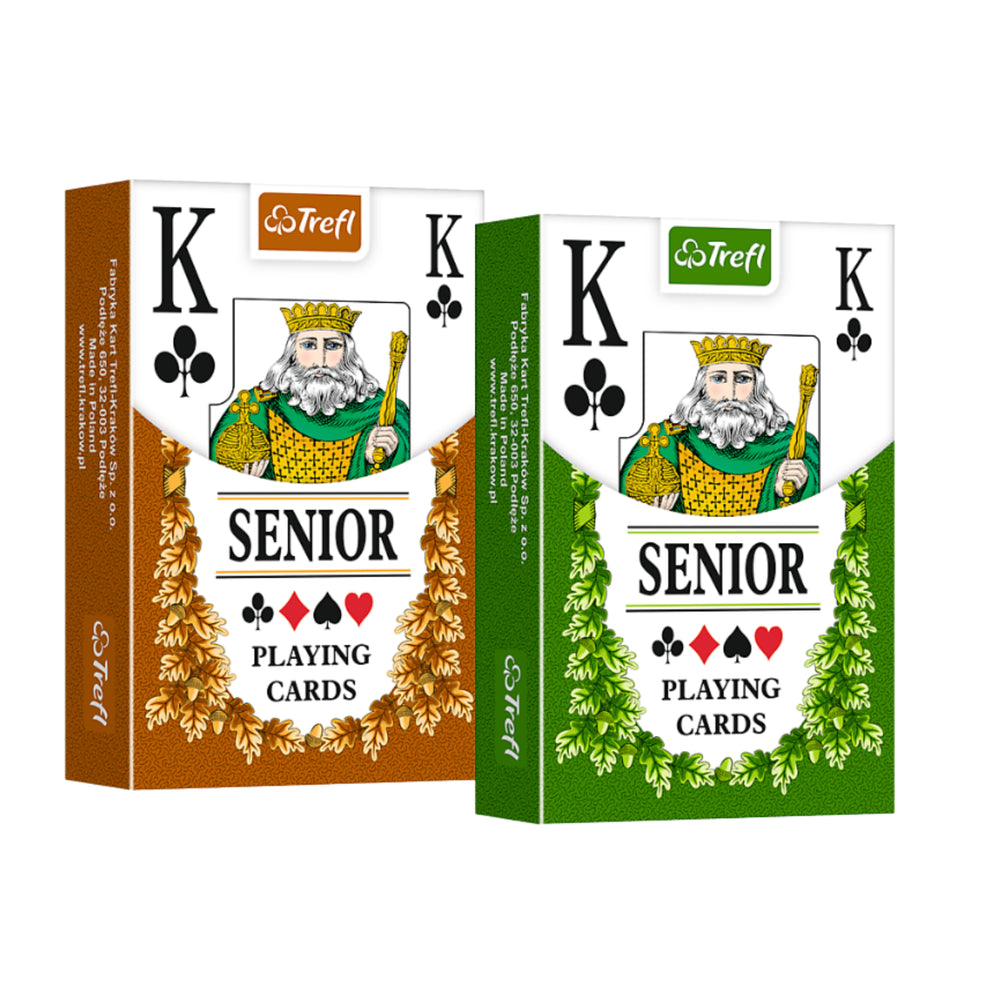 Hrací karty Classic Senior 55 listů – Trefl