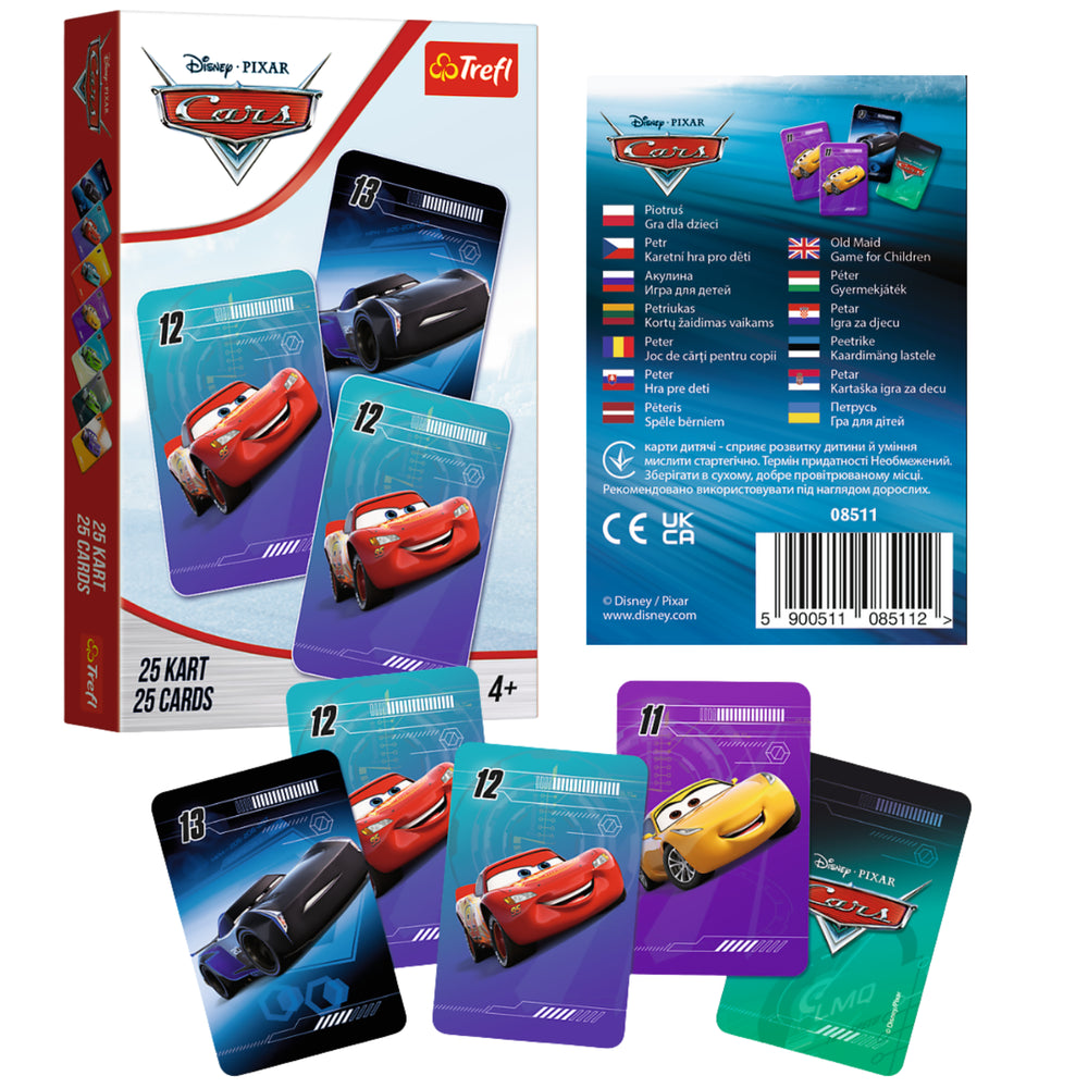 Hrací karty Disney Cars – Trefl 08511