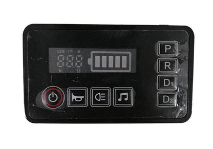 Hudební ovládací panel do elektrického autíčka na akumulátor