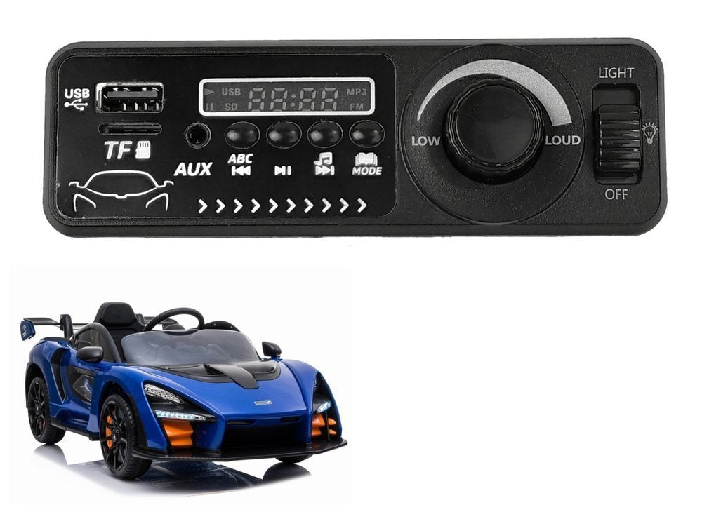Hudební panel do auta McLaren Senna