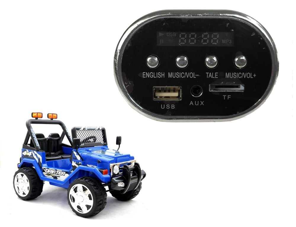 Hudební panel do auta s akumulátorem Jeep S618