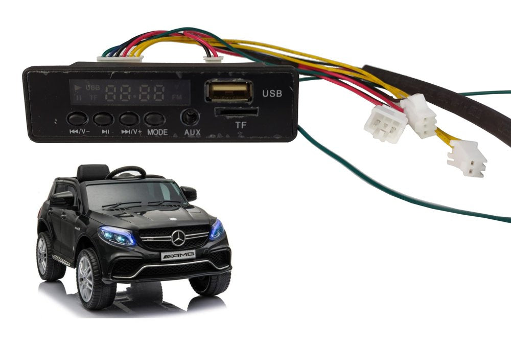 Hudební panel do elektrického auta Mercedes GLE 63s TR1701