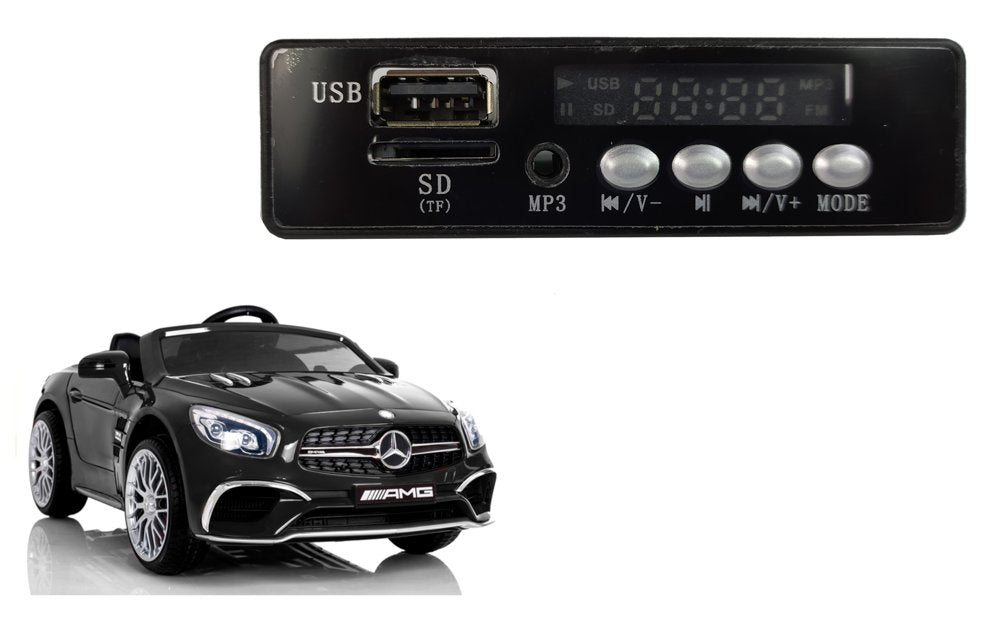 Hudební panel do elektrického auta Mercedes SL65 XMX602