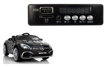 Hudební panel do elektrického auta Mercedes SL65 XMX602