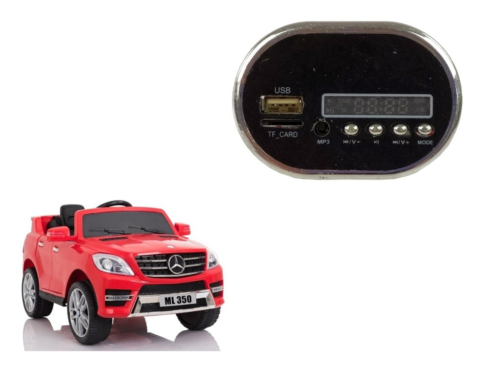 Hudební panel do elektrického auta ML350 na akumulátor