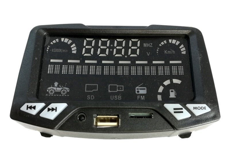 Hudební panel do elektrického autíčka Audi Q5 pro 2 osoby