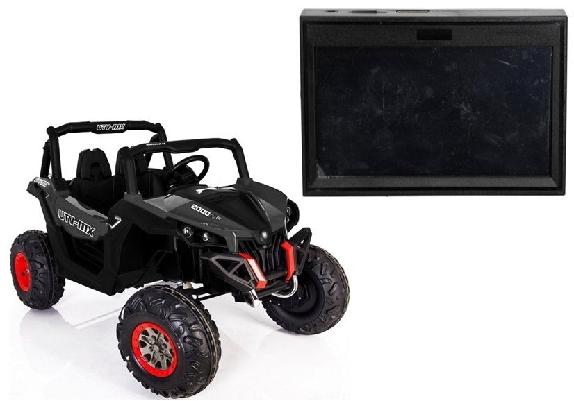 Hudební panel LCD do auta na akumulátor XMX603