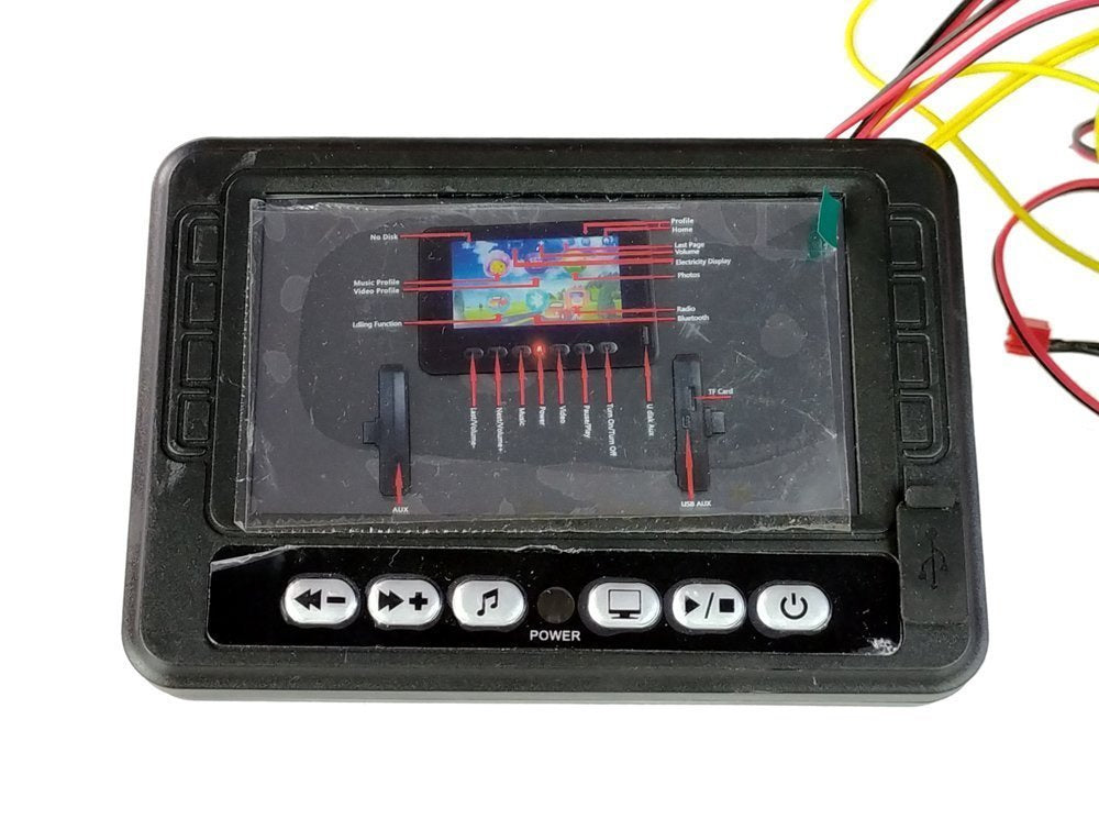 Hudební panel LCD MP4 pro dětské auto Range Rover DK RR999