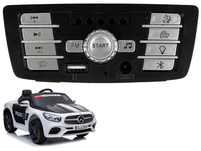 Hudební panel Mercedes SL500 policie – s akumulátorem