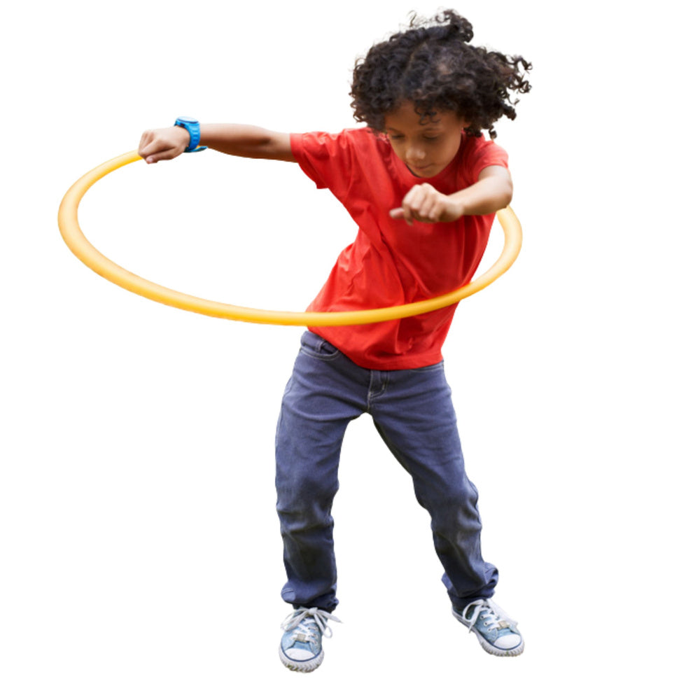 Hula hoop s masážními výstupky – skládací 7 dílů 50cm