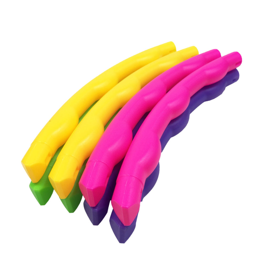 Hula hoop s masážními výstupky – skládací 7 dílů 50cm