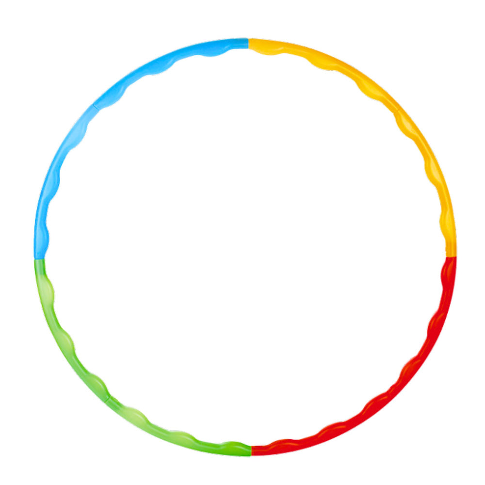 Hula hoop skládací s výstupky – 8 dílů 60cm | barevný