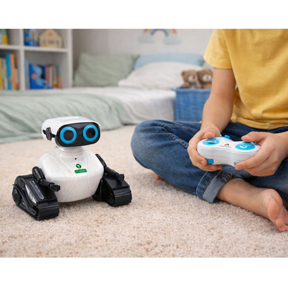 Inteligentní robot na pásech s dálkovým ovládáním RC – 6+