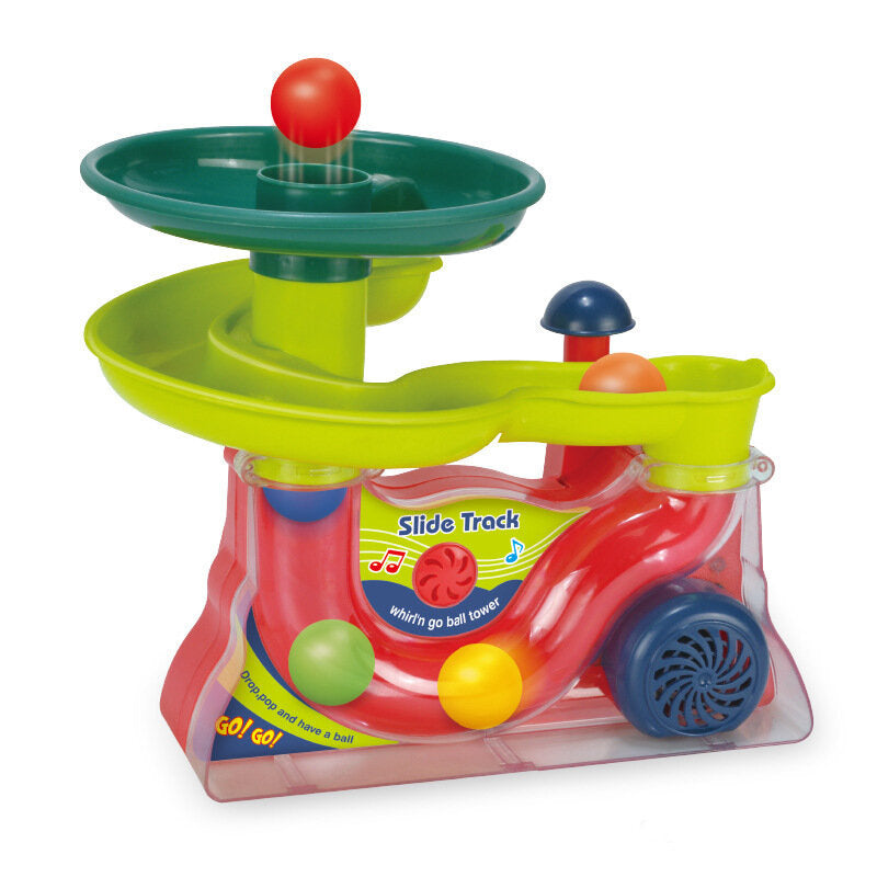 Interaktivní fontána s kuličkami a zvuky barevná