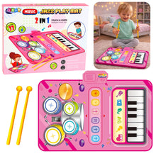 Interaktivní hudební taneční podložka s bubny a pianem 2v1
