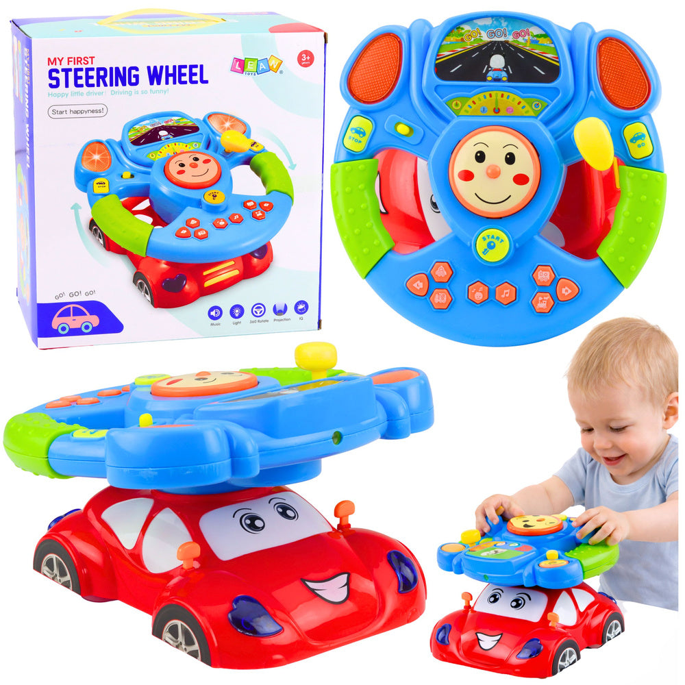 Interaktivní hudební volant s projektorem pro děti od 3 let