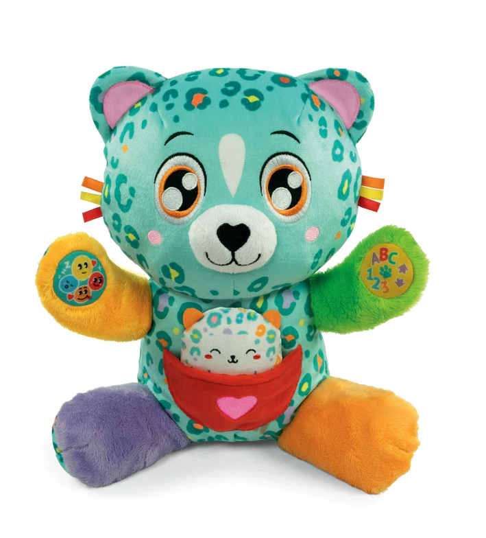 Interaktivní plyšová leopardice Mama Chita – Clementoni