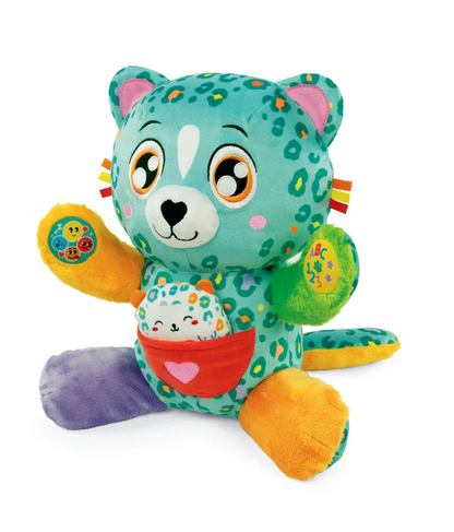 Interaktivní plyšová leopardice Mama Chita – Clementoni
