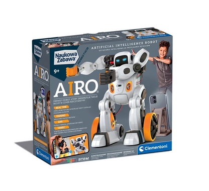 Interaktivní robot Airo - vědecká zábava v češtině – Clementoni