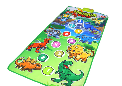 Interaktivní taneční mata s dinosaury a zvuky – pro děti od 18 měsíců