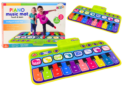 Interaktivní taneční mata s pianem a nástroji 60×30 cm