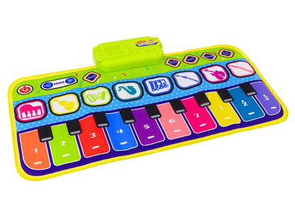 Interaktivní taneční mata s pianem a nástroji 60×30 cm