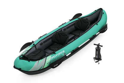 Kajak nafukovací dvoumístný 330x86 cm s pádly – Bestway