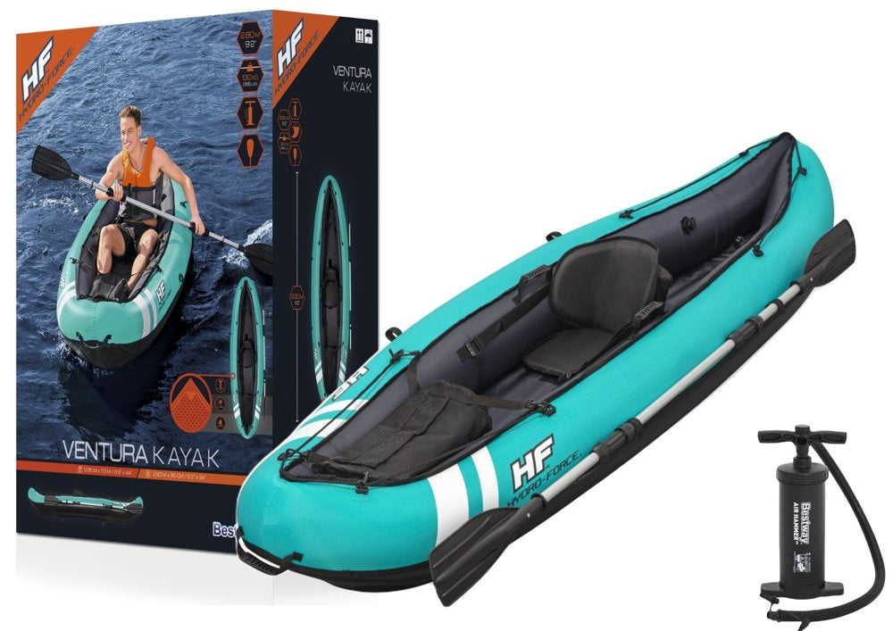 Kajak nafukovací s pádly a pumpou 280x86 cm – Bestway