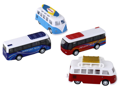 Kampery a autobusy 1:87 – setrvačný pohon sada 4ks