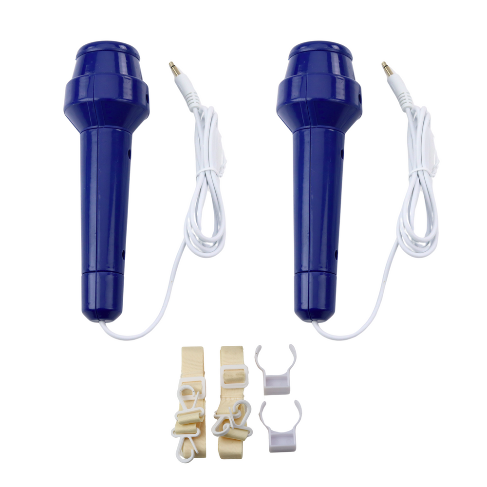 Karaoke set dva mikrofony – Bluetooth LED reproduktor