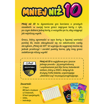 Karetní hra Méně než 10 – Trefl