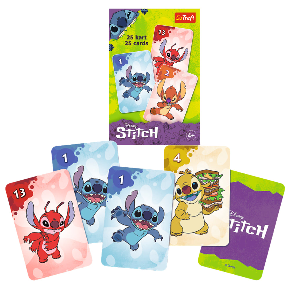 Karty Piotruś Pan – Disney Stitch – Trefl