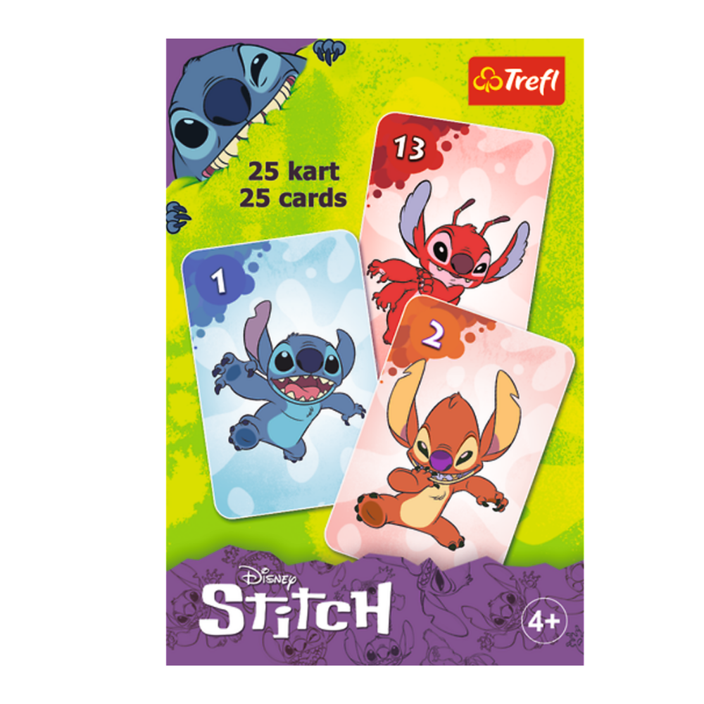 Karty Piotruś Pan – Disney Stitch – Trefl