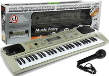 Keyboard s mikrofonem MQ807 organy pianino USB 100 tónů