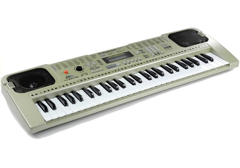Keyboard s mikrofonem MQ807 organy pianino USB 100 tónů