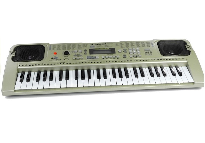 Keyboard s mikrofonem MQ807 organy pianino USB 100 tónů