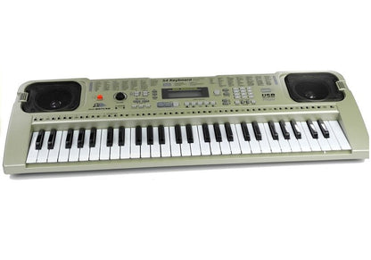Keyboard s mikrofonem MQ807 organy pianino USB 100 tónů