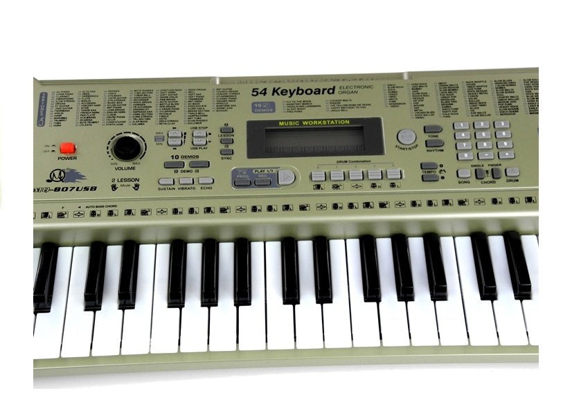 Keyboard s mikrofonem MQ807 organy pianino USB 100 tónů