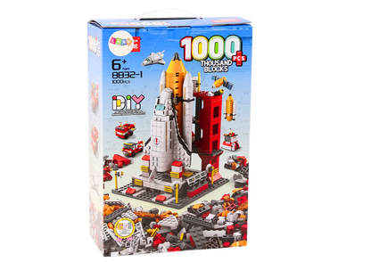 Konstrukce Vesmírná raketa 6v1 s 1000 díly – stavebnice
