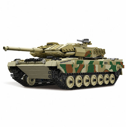 Konstrukční kostky vojenský tank Leopard RC s dálkovým ovládáním 1100 ks