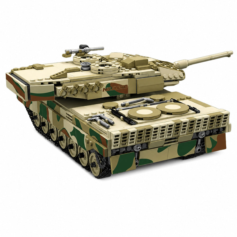 Konstrukční kostky vojenský tank Leopard RC s dálkovým ovládáním 1100 ks