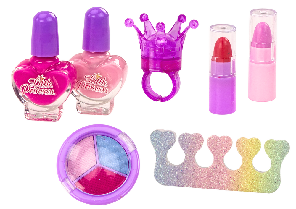 Kosmetická sada pro děti s plyšovou kosmetickou taškou Jednorožec
