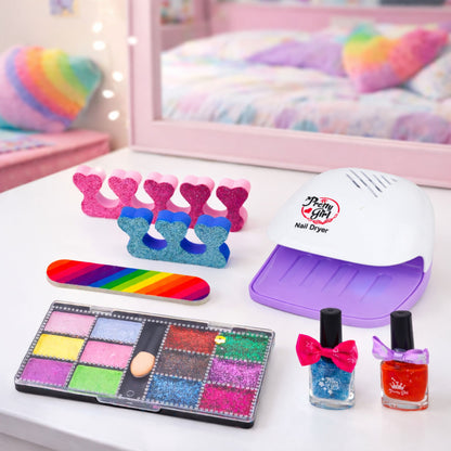 Kosmetická sada pro make-up nehtů s taškou – 20 dílů