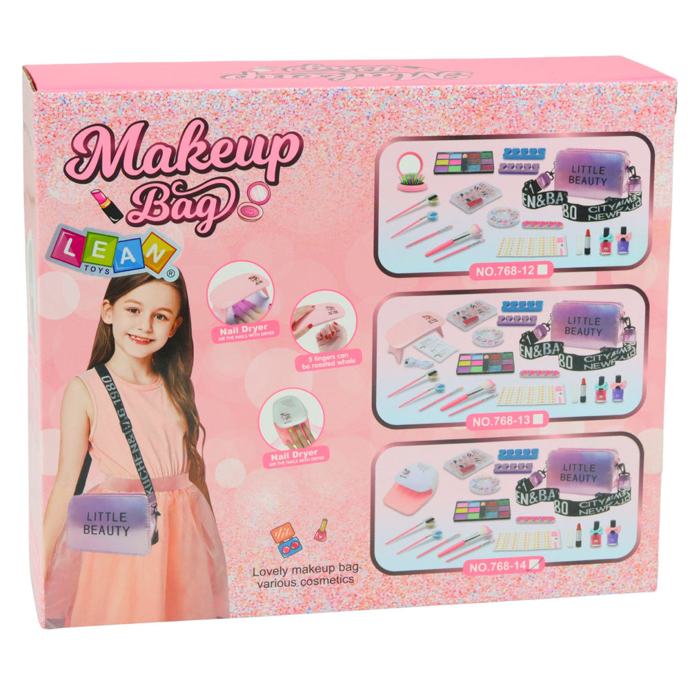 Kosmetická sada pro make-up nehtů s taškou – 20 dílů