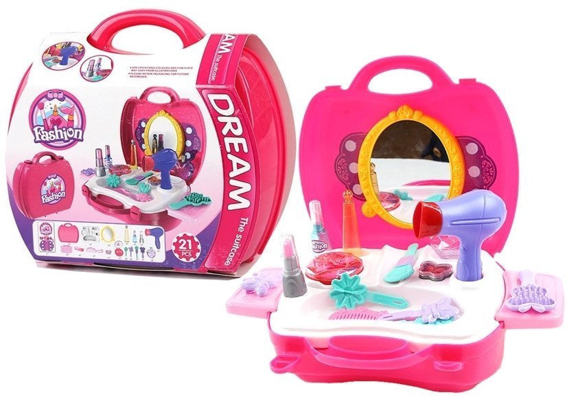 Kosmetický kufřík se sušičem a zrcátkem – pro děti | Dream