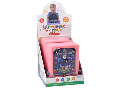 Kosmická hra Flipper pinball s páčkami – růžová