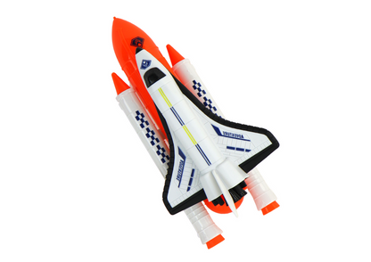 Kosmická mise raketa s astronauty – stavebnice 7 dílů