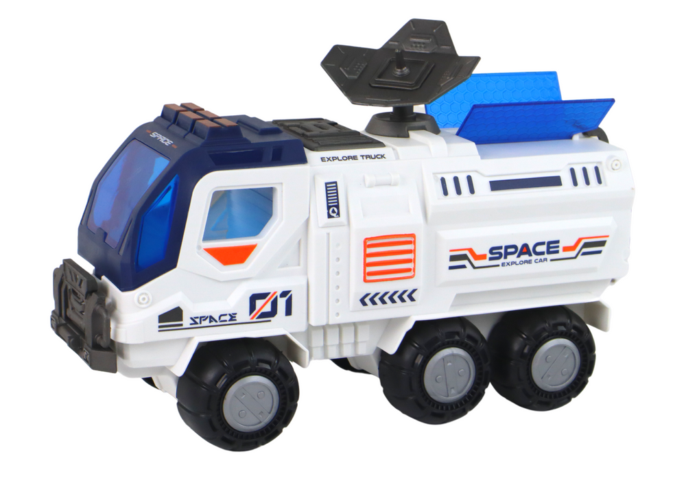 Kosmická mise raketa s astronauty – stavebnice 7 dílů