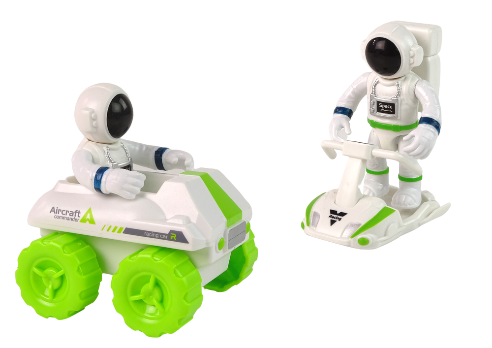 Kosmická sada s astronautem – 2 lodě a průzkumník | hračky